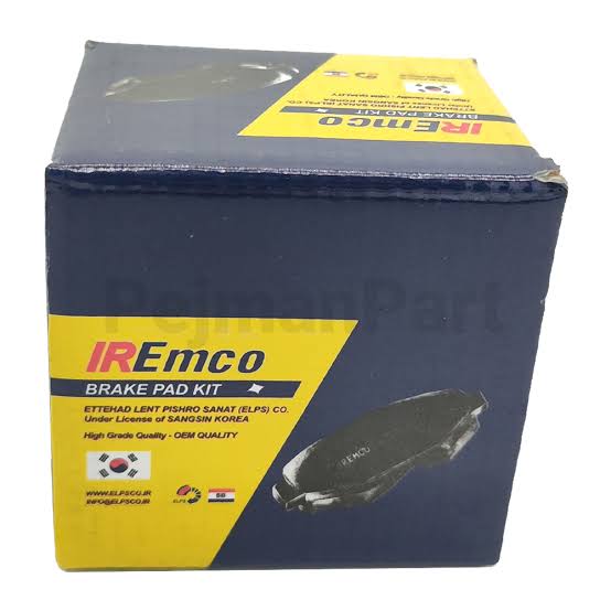 لنت ترمز جلو پراید برند EMCO امکو IREMCO
